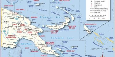 Χάρτης της tari παπούα νέα γουινέα 